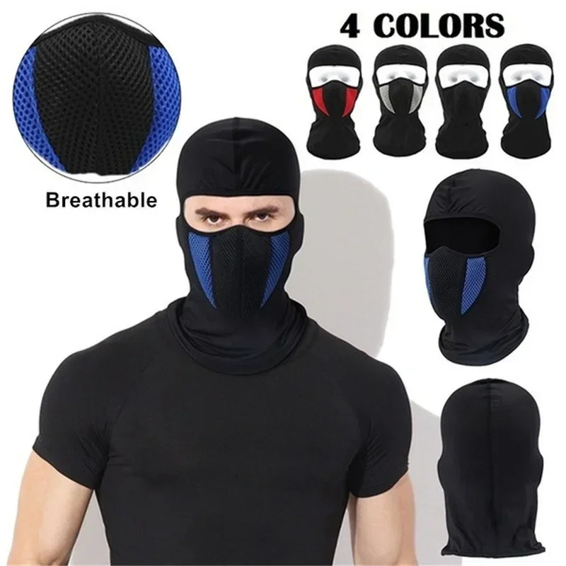 Motorcycle Gear For Woman - รถจักรยานยนต์Full Face Mask Balaclavaสําหรับผู้ชายผู้หญิงกีฬาระบายอากาศกันฝุ่นWindproofหมวกกันน็อคHood Motoขี่คออุปกรณ์เสริม